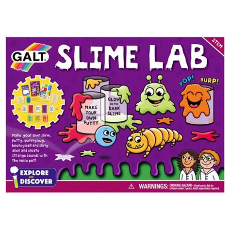 Galt Slime Lab | Slime lab, Science kits for kids, Science kits