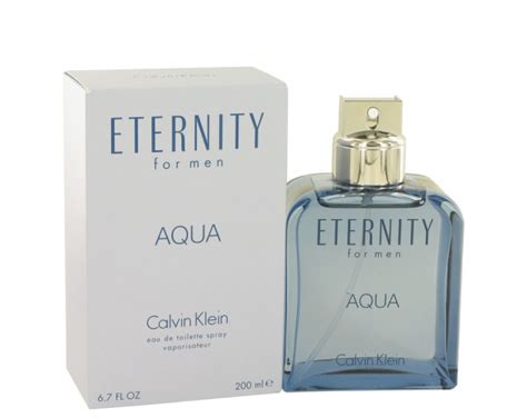 Eternity Aqua by Calvin Klein Eau De Toilette Spray 6.7 oz for Men