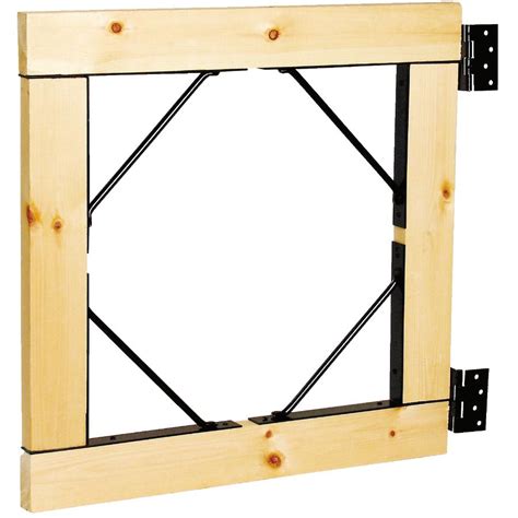 Builder's Hardware: Gate Bracket Kit, with Four Brackets :: Brantford Home Hardware