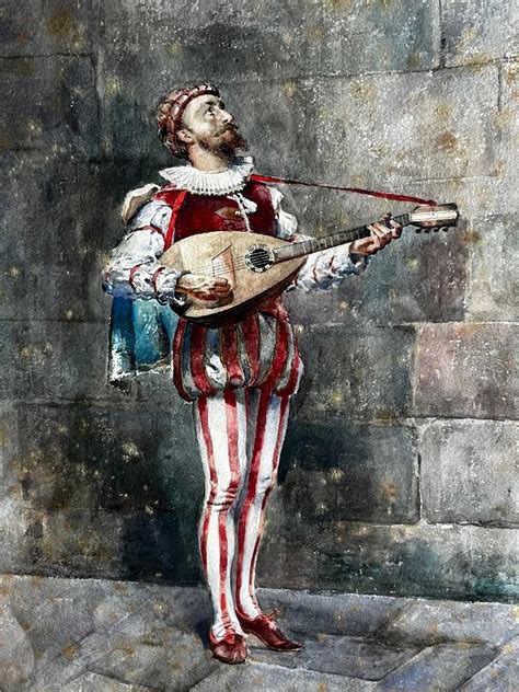 Proantic: Troubadour Painting