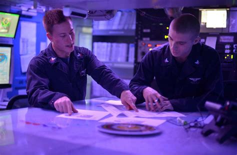 Sailors talk aboard the aircraft carrier USS George - PICRYL - Public Domain Media Search Engine ...
