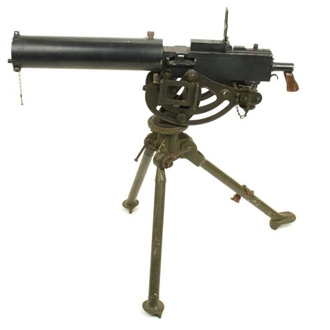 Original U.S. WWII Browning M1917A1 Display Machine Gun With Tripod an – International Military ...