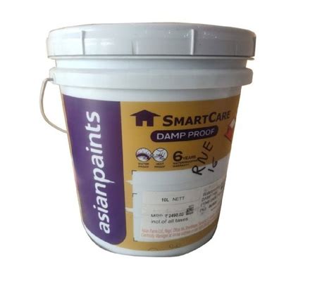 10 L Damp Proof Smart Care Asian Paint at Rs 2490/bucket | Chadchan | Bijapur | ID: 23643092830