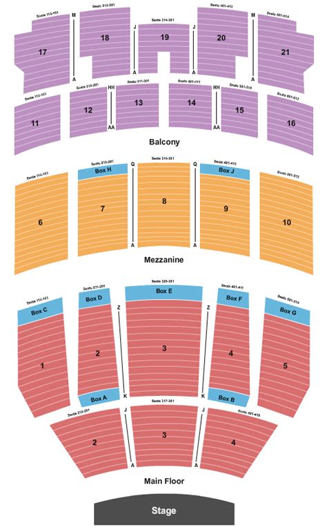 Hill Auditorium Seating Chart & Maps - Ann Arbor