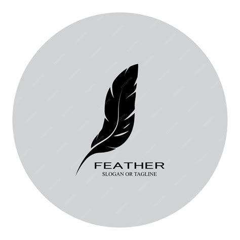 Premium Vector | Quill art logo vektor