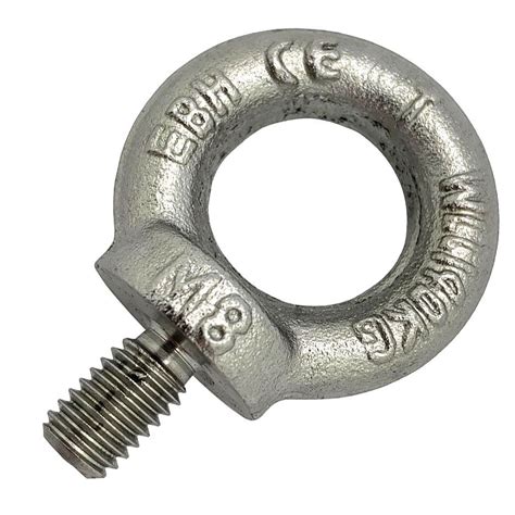 DIN 580 Stainless Steel Lifting Eye Bolts | M8 - M20