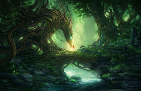 Forest Guardian by JJcanvas on DeviantArt