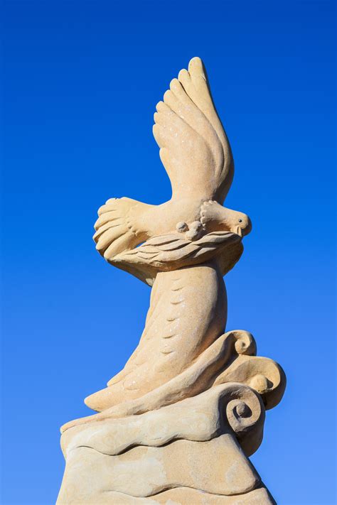 Free Images : wing, monument, statue, symbol, peace, art, pigeon, hope, cyprus, ayia napa, stone ...