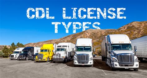 Types of CDL Licenses: A, B, and C Licenses Covered