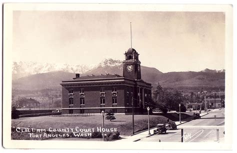 Clallam County Washington Courthouse Postcards