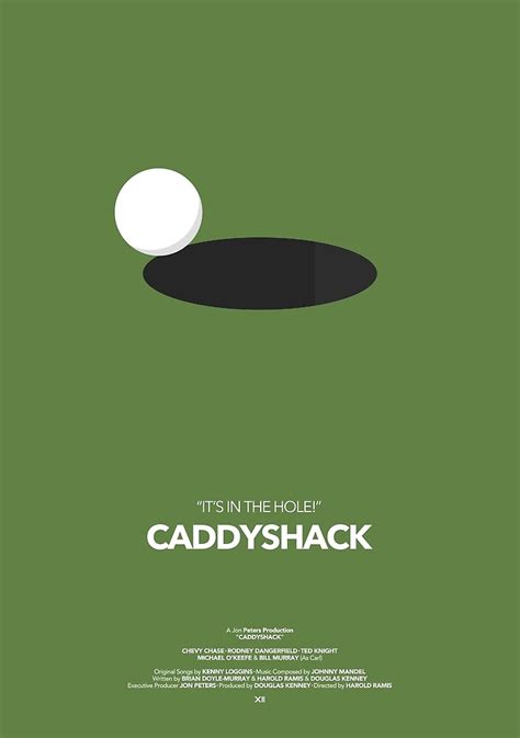 "Caddyshack Movie Poster" by byxii | Redbubble