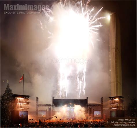 Photo of New Year Fireworks in Toronto | Stock Image MXI20401