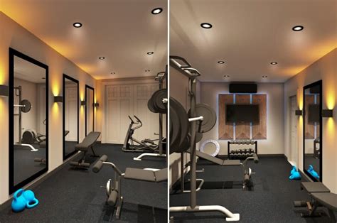 Best interior design for gym - Builders Villa