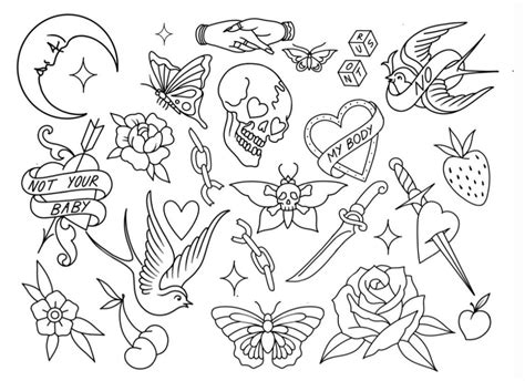 Tattoo Stencil Outline Tattoo Stencils Art Tattoo Tra - vrogue.co