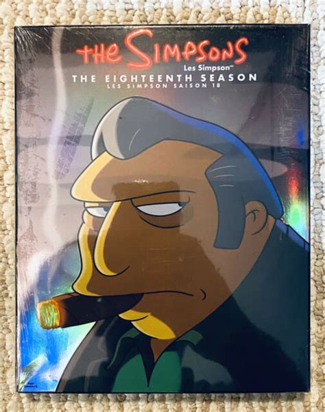 The Simpsons Complete Eighteenth Season 18 (4 DVD Set) *Canadian ...