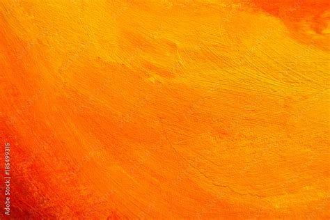 Painted Color Background, Abstract Orange Paint Texture Stock Photo ...