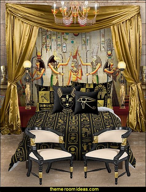 Decorating theme bedrooms - Maries Manor: Egyptian theme bedroom decorating ideas - Egyptian ...