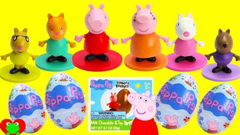 Peppa pig chocolate surprise eggs – Artofit