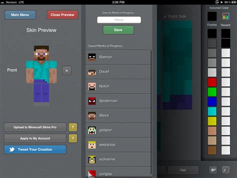 Minecraft Skins Pro: Creator - iOS Review Minecraft Blog
