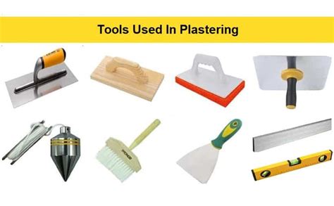 Tools Used In Plastering Works (With Images)