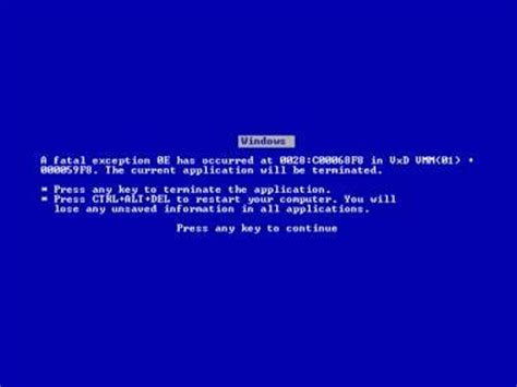 BlueScreen Screensaver - Download