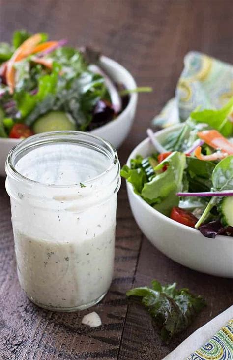 Homemade Buttermilk Ranch Dressing | The Blond Cook