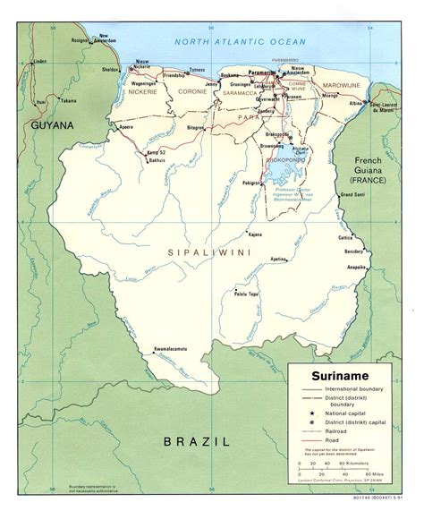 Suriname Maps - Perry-Castañeda Map Collection - UT Library Online