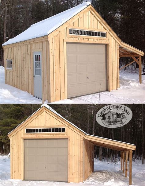 One Bay Garage 14x20 Pre-Cut Kit | Building a shed, Backyard sheds, Shed