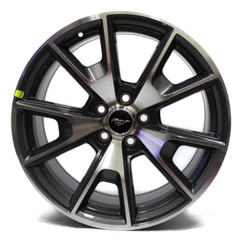 19" FORD MUSTANG GT 2015 2016 2017 2018 2019 OEM STAGGERED WHEELS 1003 ...