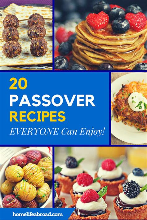 20 Passover Recipes EVERYONE Can Enjoy