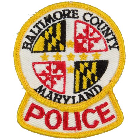 USA: Maryland: Baltimore County Police Police or Prison insignia