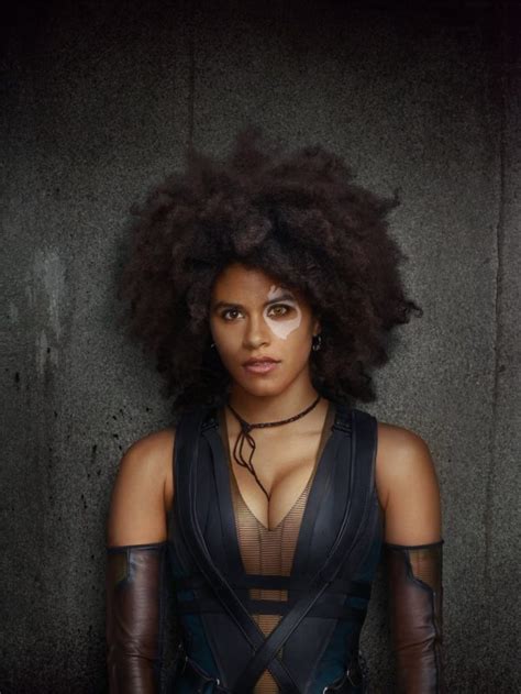 New promo image of Zazie Beetz as Domino in Deadpool 2