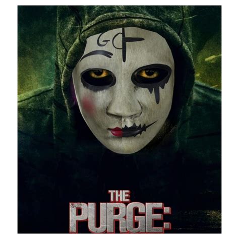 Purge Mask for Adult Halloween costumes: Scary Horror Cross and God Face Masks | eBay