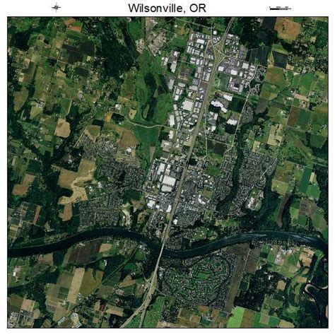 Aerial Photography Map of Wilsonville, OR Oregon