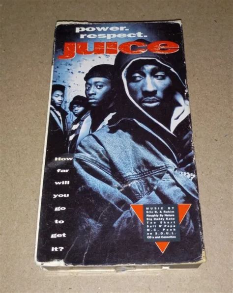 JUICE VHS TAPE 1992 Tupac $7.48 - PicClick