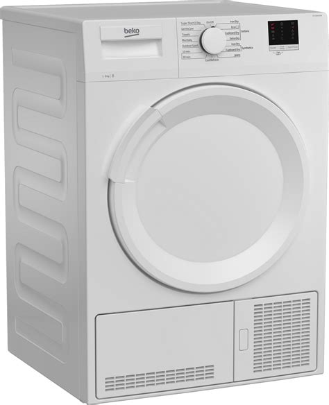 Beko DTLCE80041W 8kg Condenser Tumble Dryer - White - Herne Bay Domestics Ltd