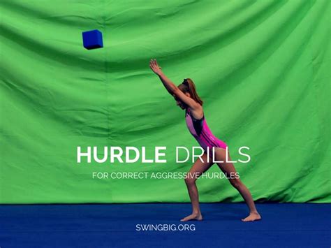 Hurdle Drills | Swing Big! Gymnastics Blog | Gymnastics lessons, Gymnastics skills, Gymnastics ...