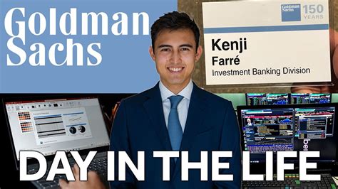 Day in the Life of a Goldman Sachs Investment Banking Intern NYC - YouTube