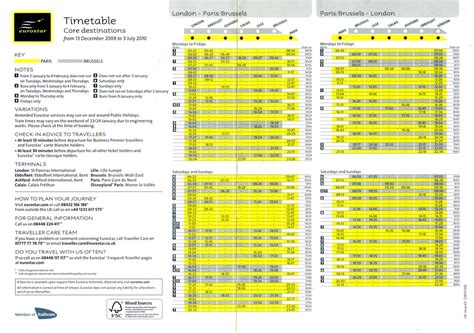 02 Eurostar Timetable img714 | Clementinos2009 | Flickr