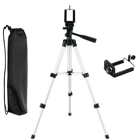 Professional Camera Tripod Stand Holder Mount for iPhone Samsung Cell ...