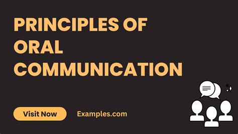 Principles of Oral Communication - 29+ Examples