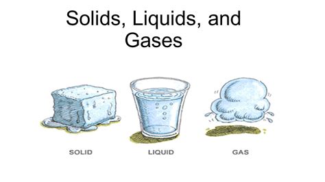 Describe Solids Liquids and Gases Using Scientific Terms - Davistrust