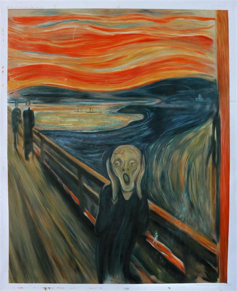 The Scream 1893 - Edvard Munch Paintings