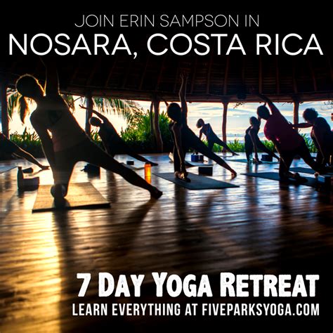 Costa Rica Yoga Retreats with Five Parks Yoga in Nosara