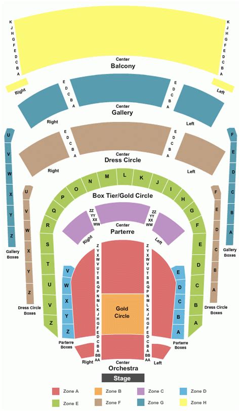 Smith Center Seating Chart For Hamilton | Bruin Blog