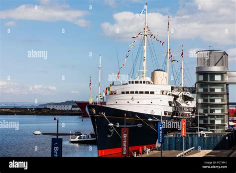 Great Britain, Scotland, Edinburgh, Leith, The Royal Yacht Britannia Museum Stock Photo - Alamy