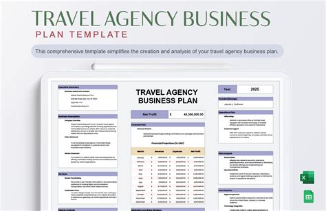 Travel Agency Business Plan Template Pdf Free Printable - Infoupdate.org