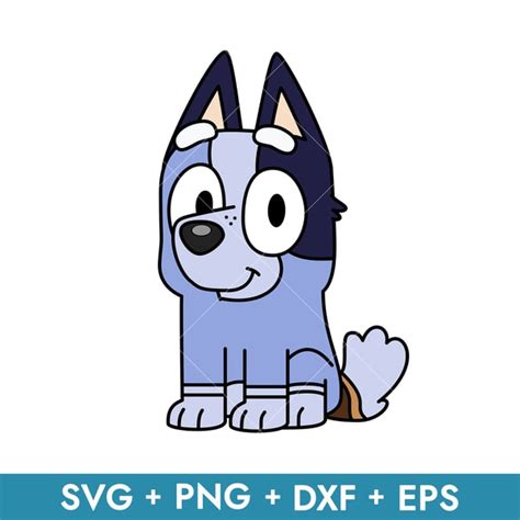 Socks Dog Svg, Bluey Socks Svg, Bluey Svg, Cartoon Svg, Png | Inspire Uplift