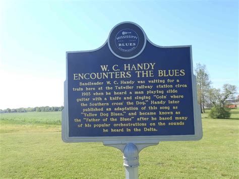 W.C. Handy Encounters The Blues – Tutwiler, Mississippi – Mississippi Blues Travellers