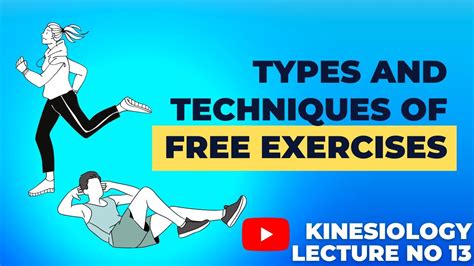 Types and Techniques of Free Exercises | Active Exercises | Kinesiology ...